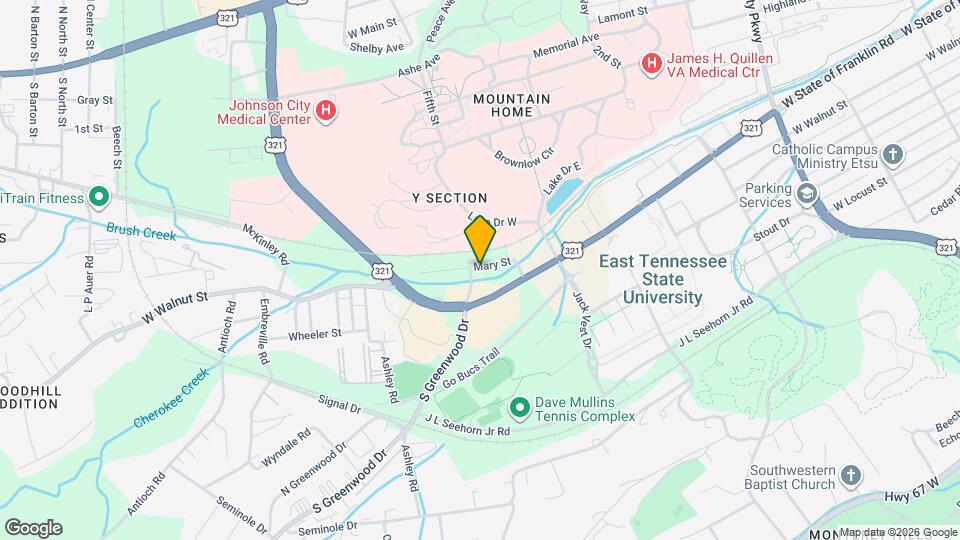 1729 Mary St Map and Location Details