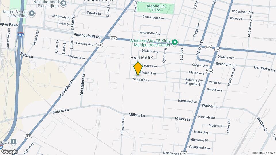 2013 S 28th St Map and Location Details