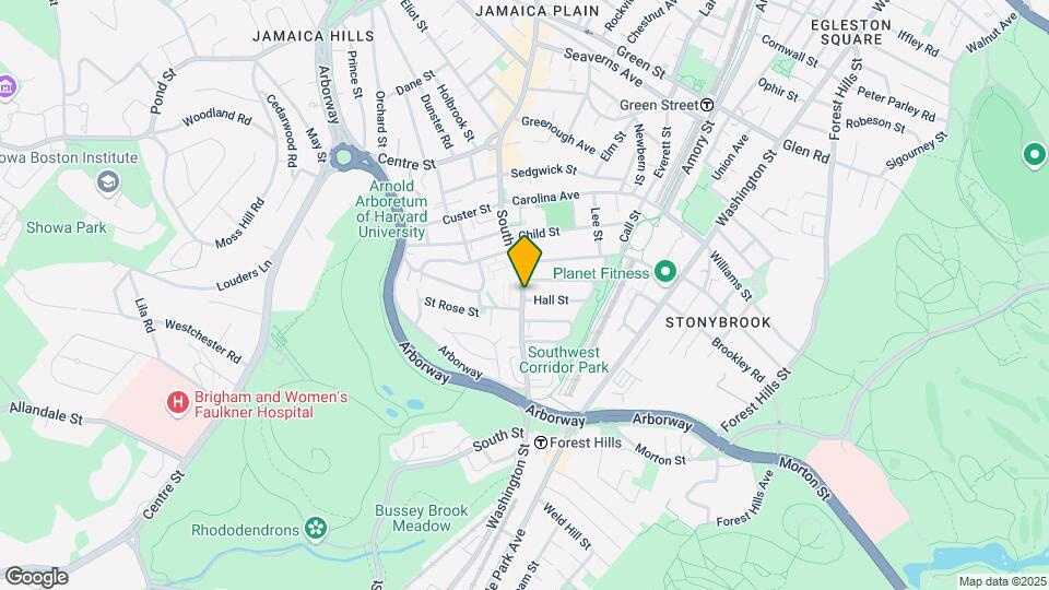 150 South St, Unit 150 Chestnut Hill Avenue Mapa y Detalles de la Ubicación