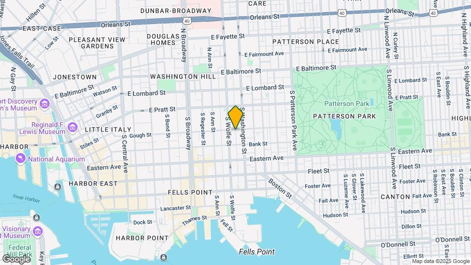 1917 Gough St, Unit 1 Map and Location Details
