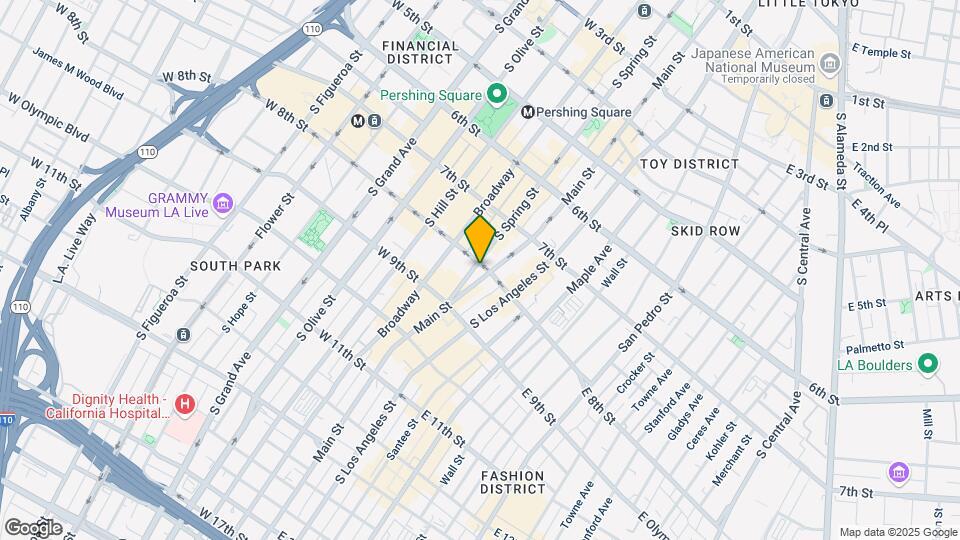 810 S Spring St, Unit FL11-ID1359 Map and Location Details