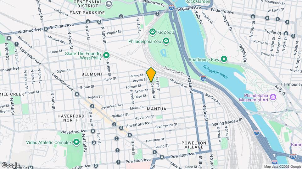 758 N Dekalb St Map and Location Details
