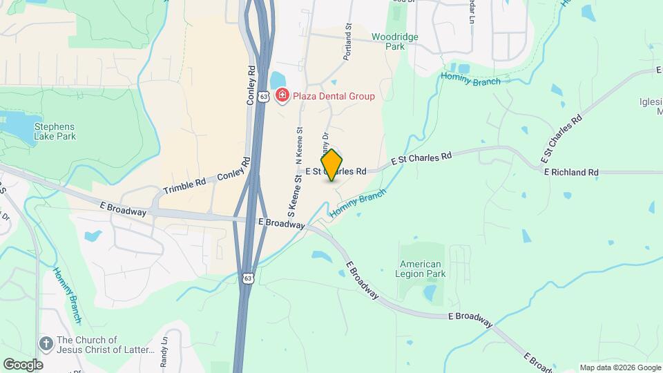 3322 E St Charles Rd Map and Location Details