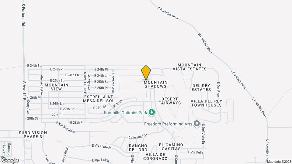 10179 Orion Ave Map and Location Details