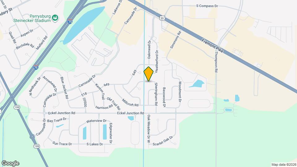 26717 Sheringham Rd Map and Location Details