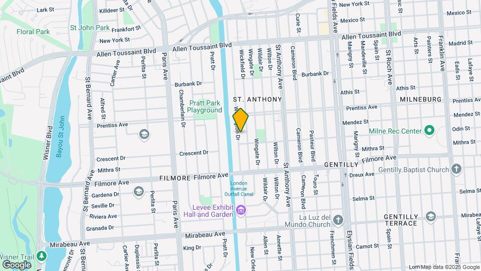 5507 Warrington Dr Mapa y Detalles de la Ubicación