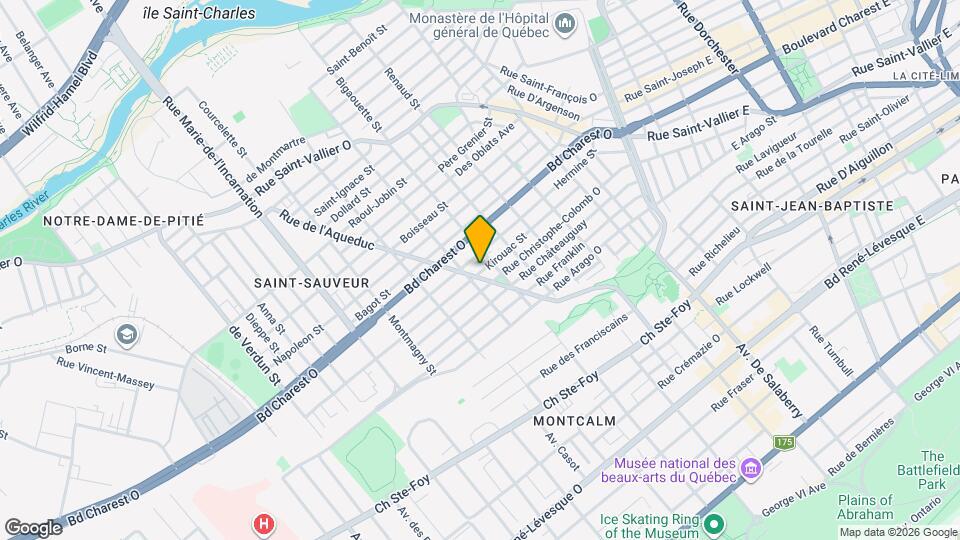 520 Kirouac Rue Map and Location Details