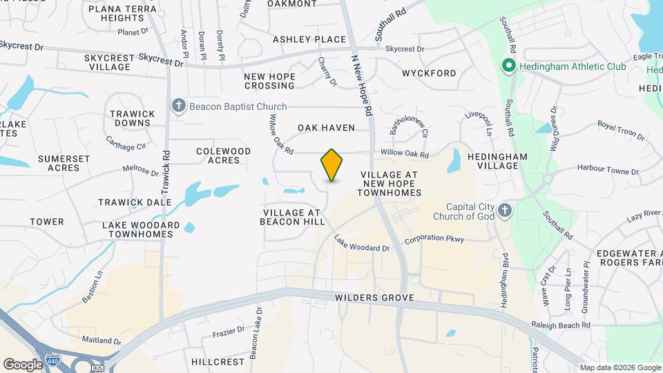 1708 Beacon Village Dr Map and Location Details