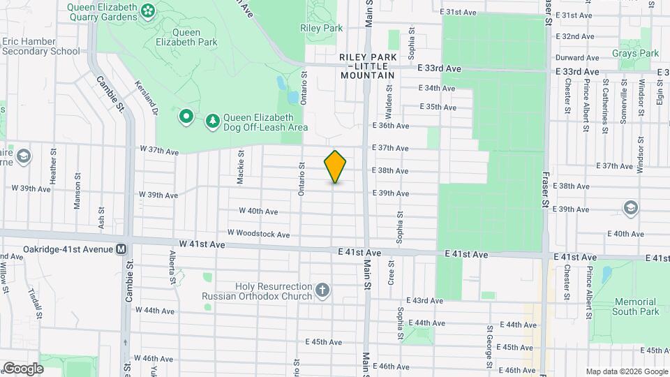 5482 Quebec St Map and Location Details