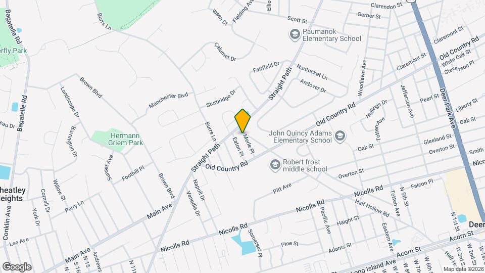 6 Merle Pl Map and Location Details