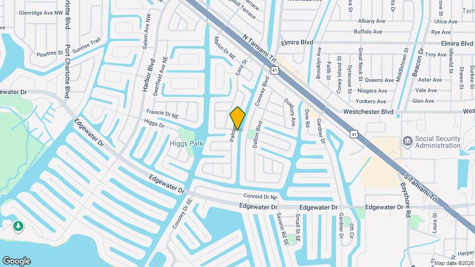 511 Palmetto Dr Map and Location Details