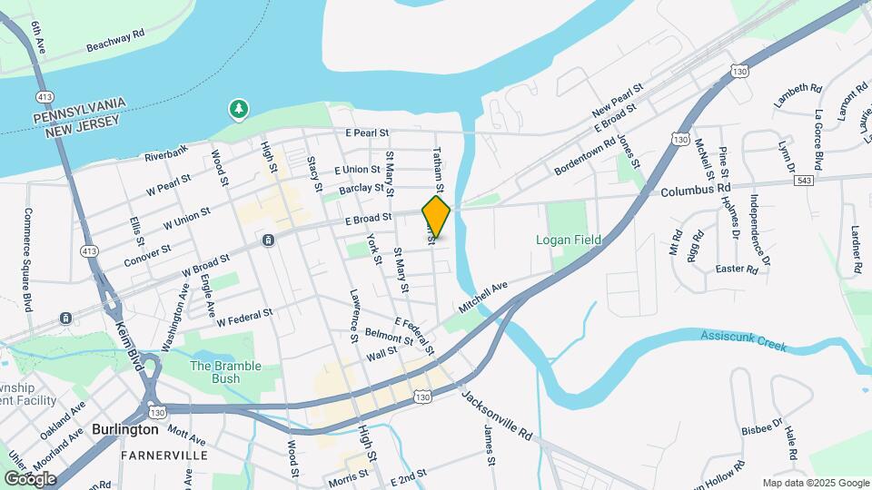 341 Clarkson St Mapa y Detalles de la Ubicación