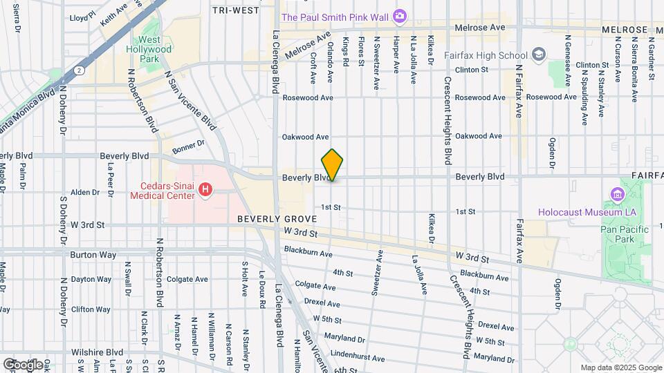 130-132 1/2 N. Orlando Av Mapa y Detalles de la Ubicación