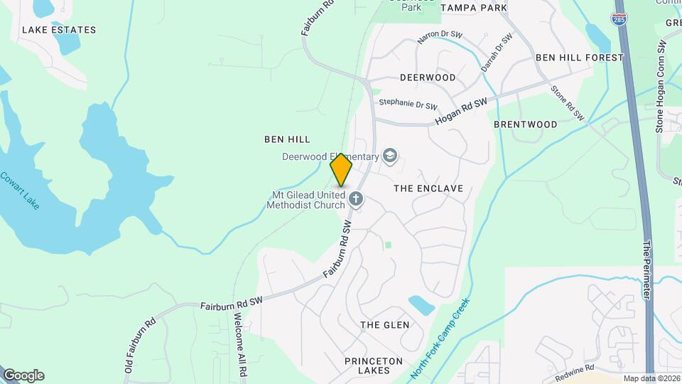 2813 Deerwood Ln Map and Location Details