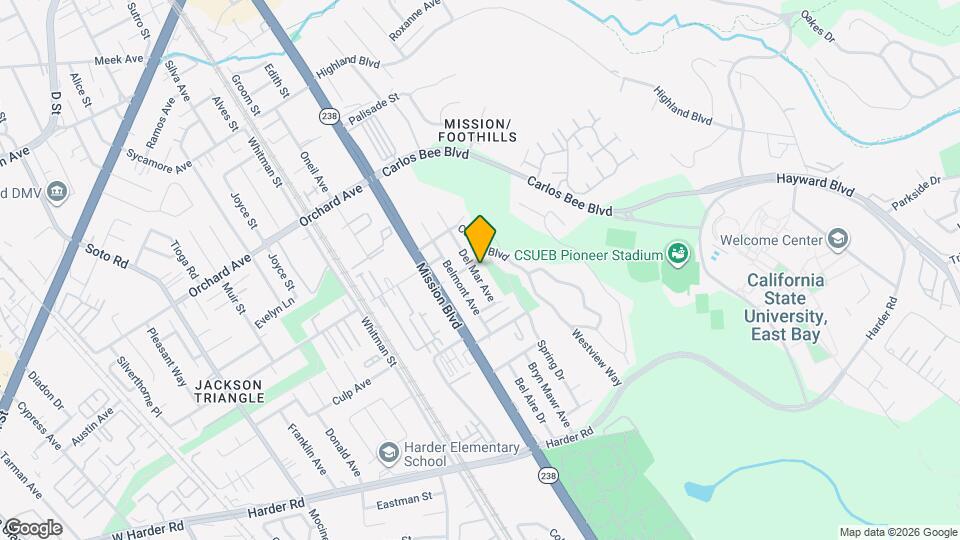 25350 Del Mar Ave Map and Location Details