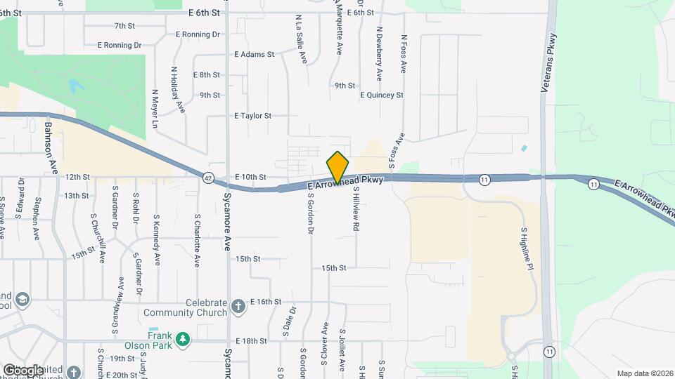 5001 E Linden Ln Map and Location Details