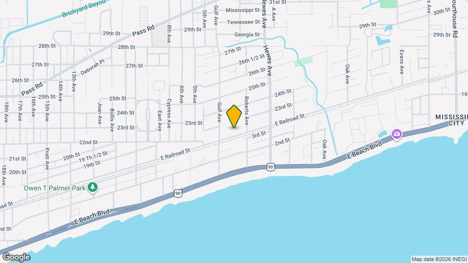 718 E Railroad St Map and Location Details