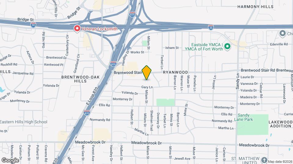 6828 Franwood Terrace Map and Location Details