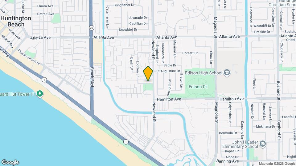 8449 Lomond Dr Map and Location Details