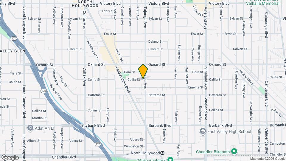 11410 Califa St Mapa y Detalles de la Ubicación