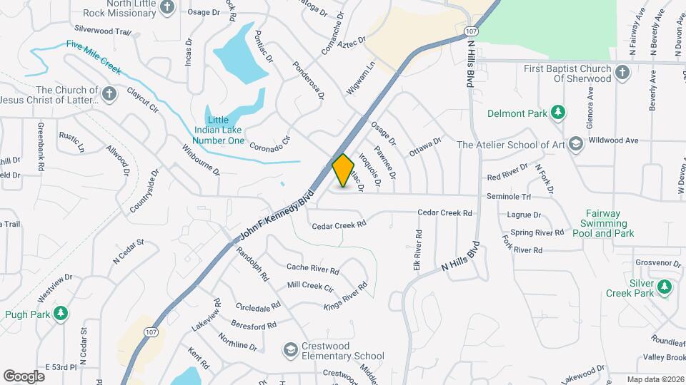 2111 Seminole Trail Map and Location Details