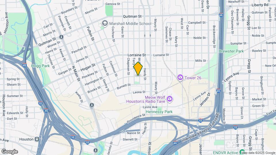 1519 McKee St Map and Location Details