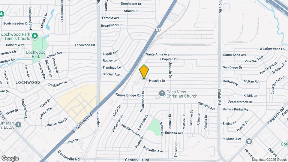 11549 Desdemona Dr Map and Location Details