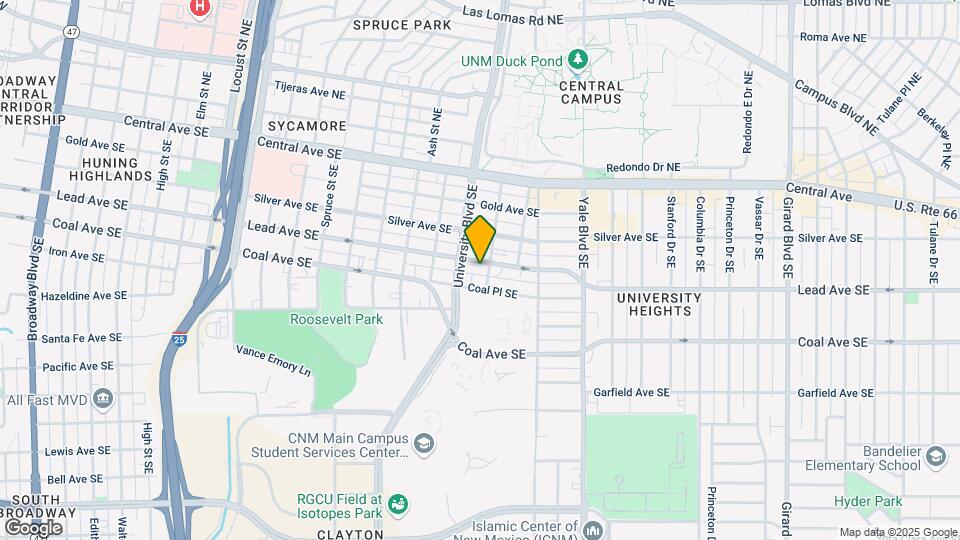 1816 Lead Ave SE Mapa y Detalles de la Ubicación