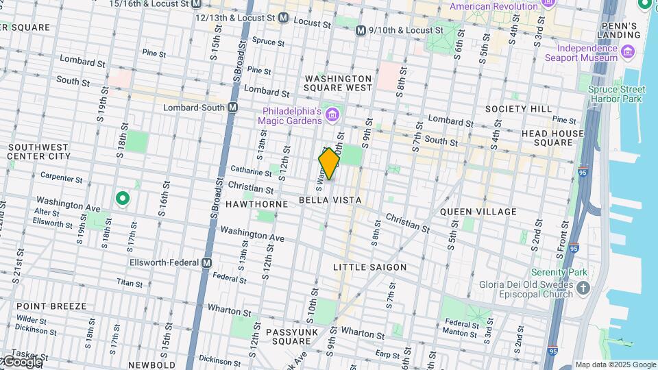 802 S 10th St Map and Location Details