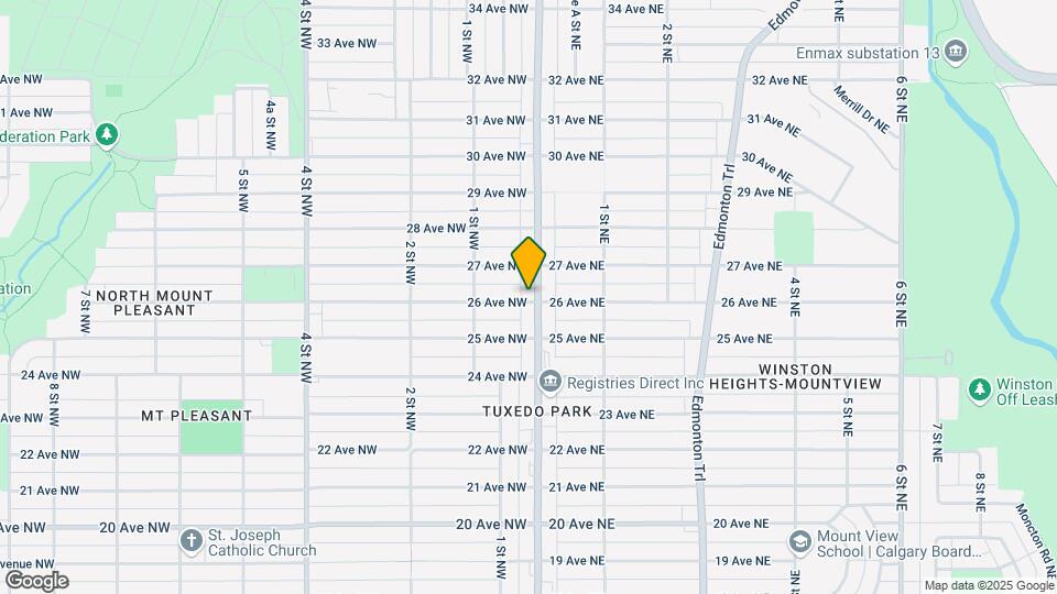 106 26 Av NW Map and Location Details