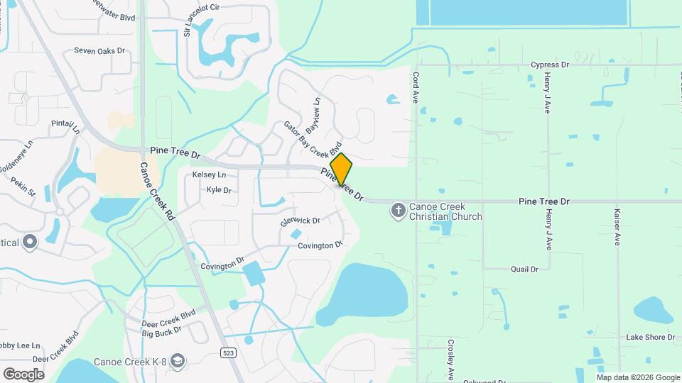 1132 Hilltop Pl Map and Location Details