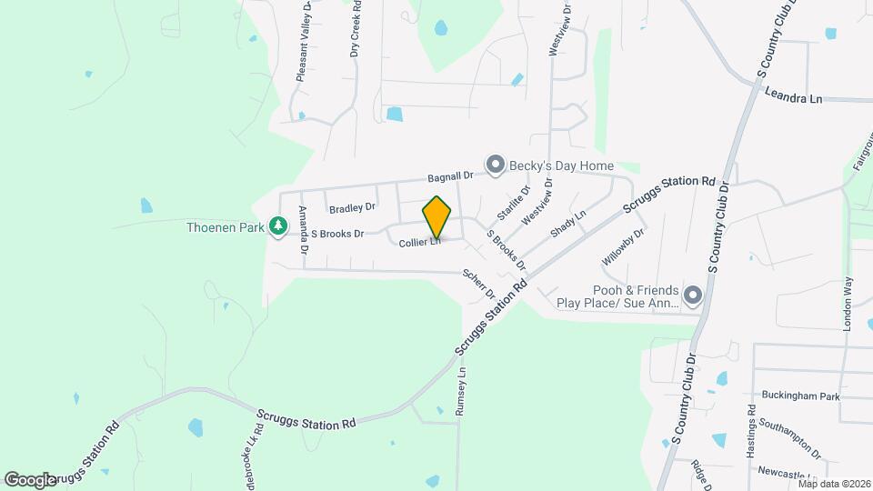 5417 Collier Ln Map and Location Details