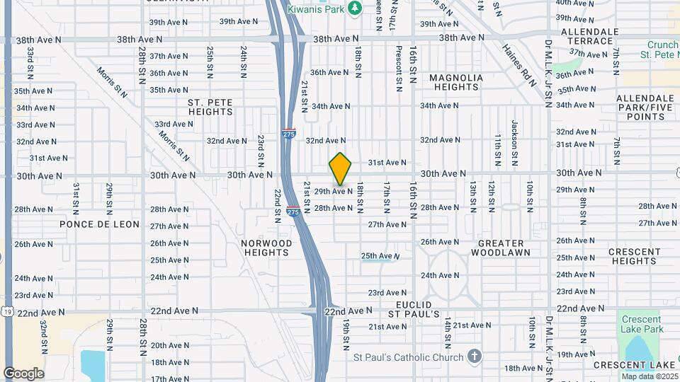 1869 29th Ave N Map and Location Details