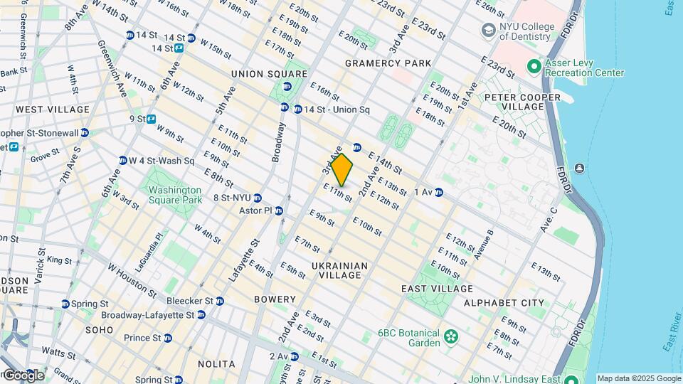 229 E 11th St Mapa y Detalles de la Ubicación