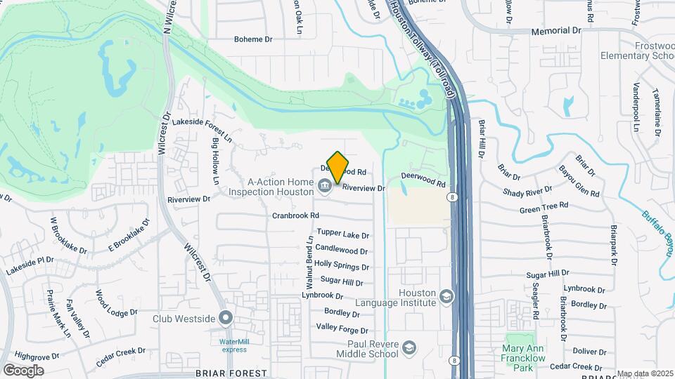 10707 Riverview Dr Map and Location Details