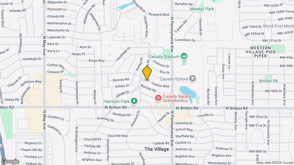 2236 Carlton Way Map and Location Details