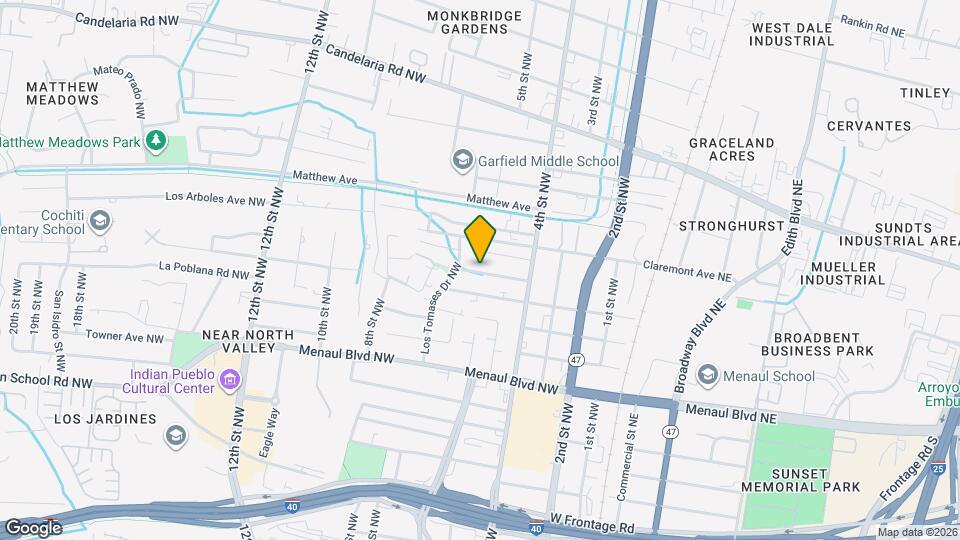 449 Cordova Ave NW Map and Location Details