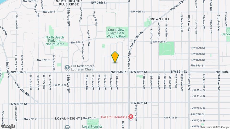 8525 17th Ave NW Map and Location Details