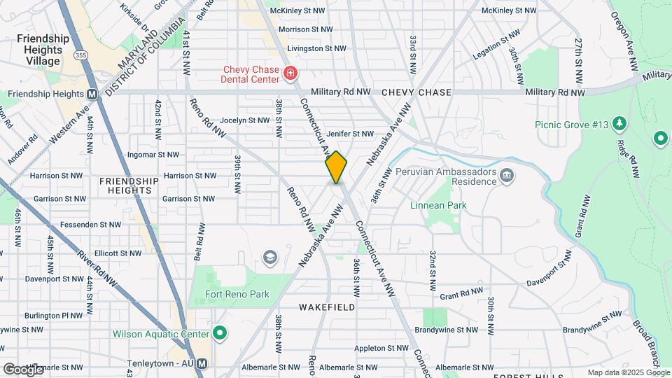 5112 Connecticut Ave NW Map and Location Details