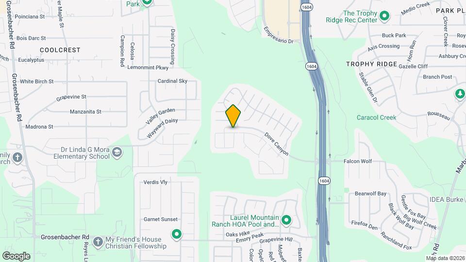 11427 Creek Eagle Mapa y Detalles de la Ubicación