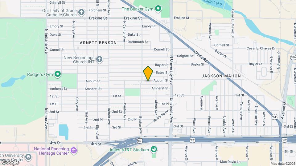 2613 Auburn St Map and Location Details