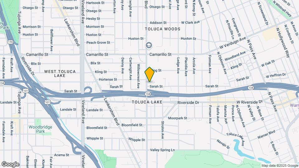 Toluca Isle Apartments Map and Location Details