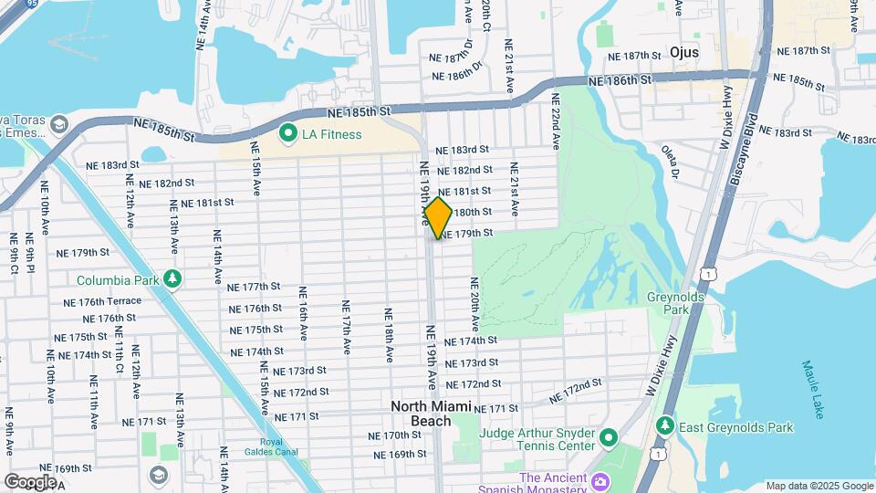 17851 NE 19th Ave Map and Location Details