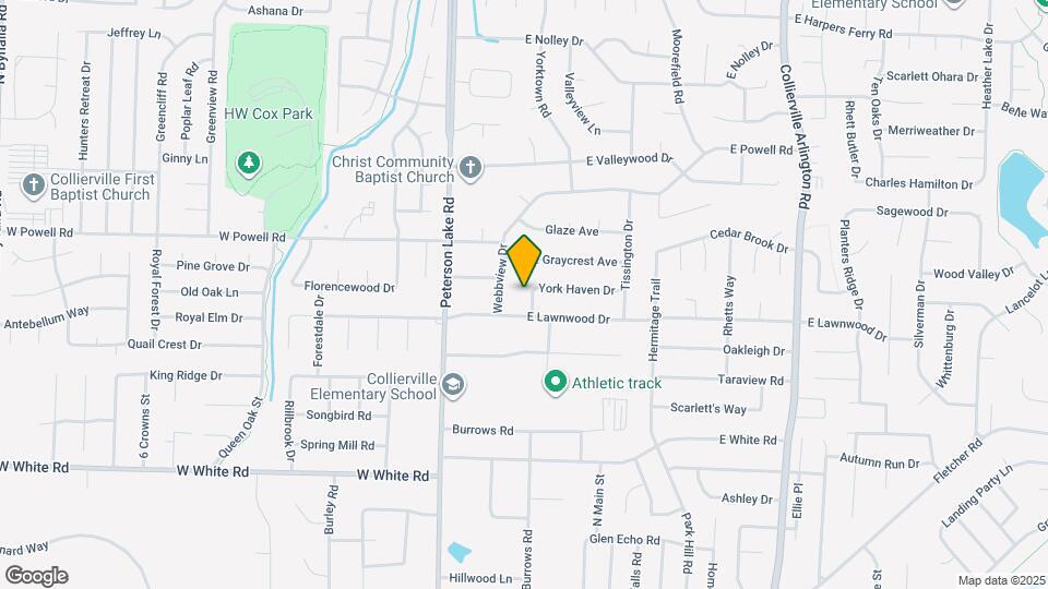 122 York Haven Dr Map and Location Details