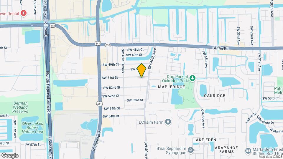 4072 SW 51st St, Unit 2 Map and Location Details