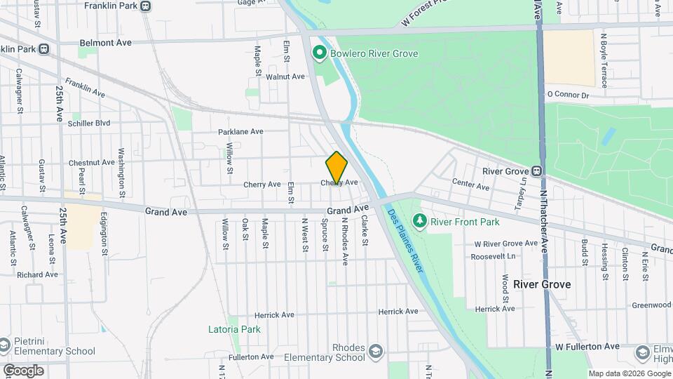 2737 Spruce St Map and Location Details