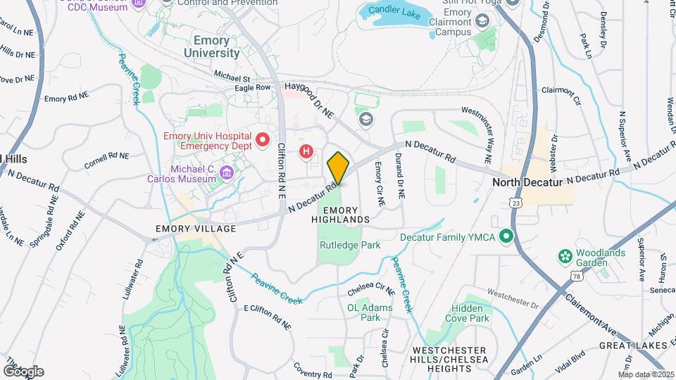 488 Burlington Road Northeast, Unit Apt 4 Map and Location Details