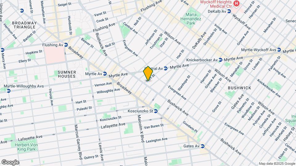735-737 Bushwick Ave Map and Location Details