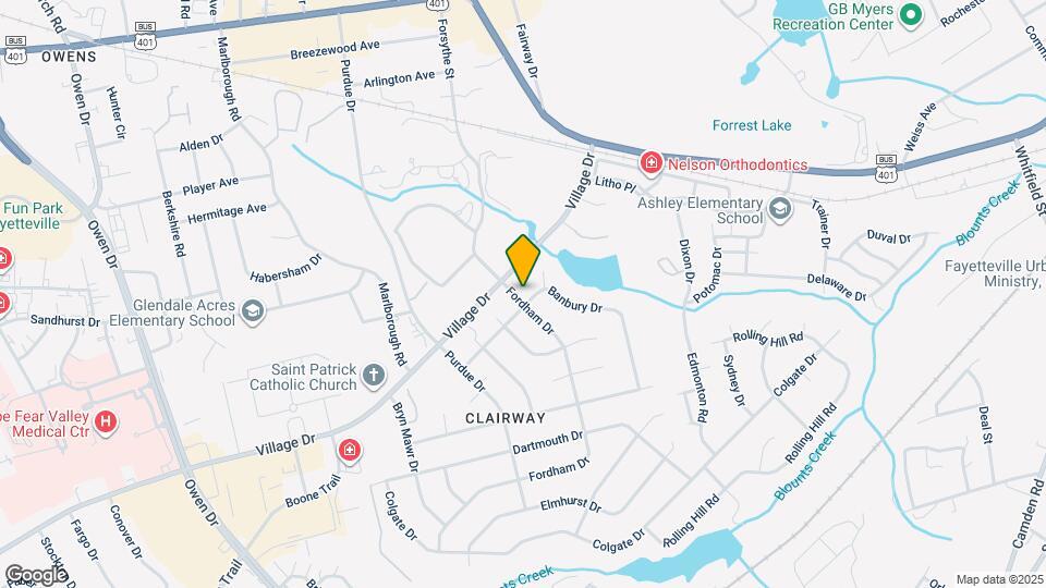 1613 Banbury Dr Map and Location Details