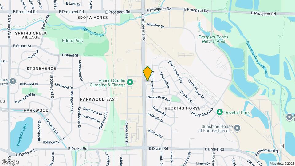 2107 Sandbur Dr Map and Location Details